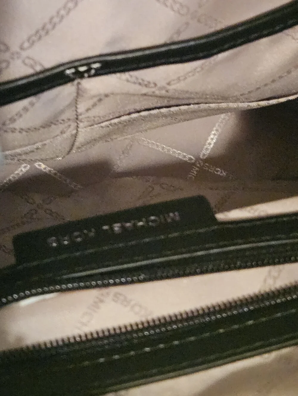 Michael Kors Olivia Neon Yellow Backpack with Black Stud Accents
